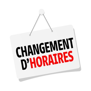 Horaires d'ouverture de la mairie