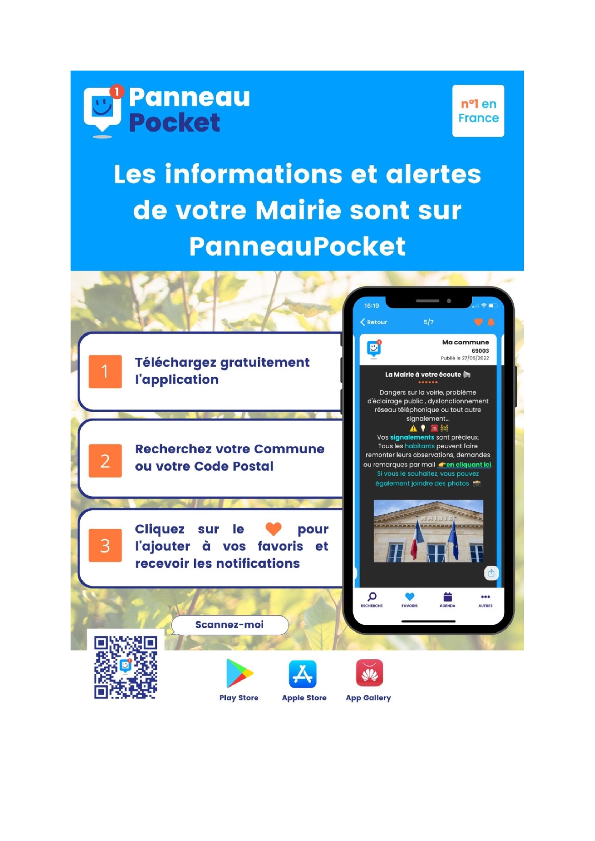 panneau pocket