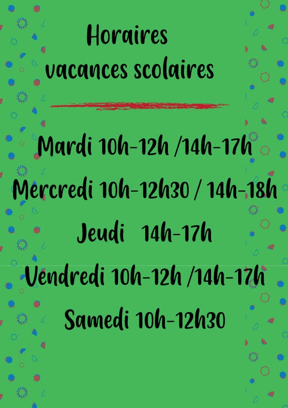horaires été