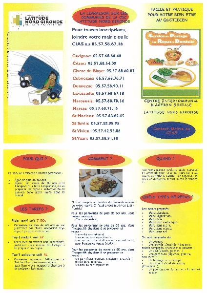 Repas à domicile