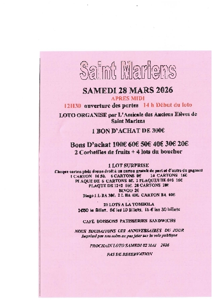 loto  28-03